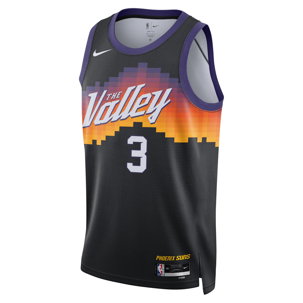 Unisex Dillon Brooks Phoenix Suns 2025/26 City Edition Swingman NBA Basketball Jersey - Black - view 3
