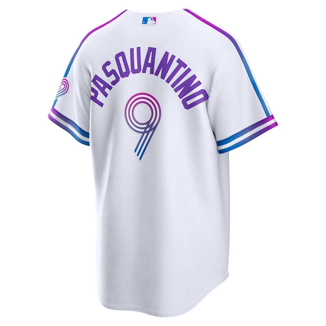 Men's Kansas City Royals Vinnie Pasquantino White 2026 City Connect Stadium MLB Baseball Jersey - view 3