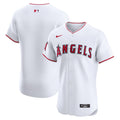 Men's Los Angeles Angels White Home Elite MLB Baseball Jersey - view 1