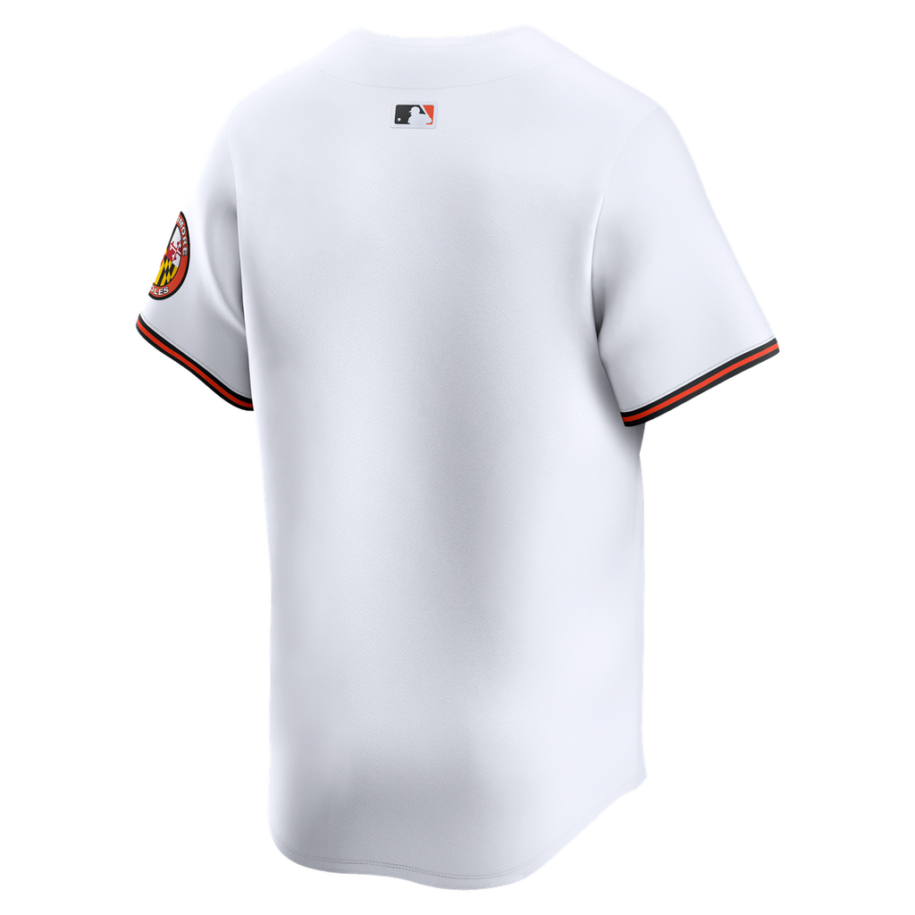 Men's Baltimore Orioles White Home Limited MLB Baseball Jersey - view 20