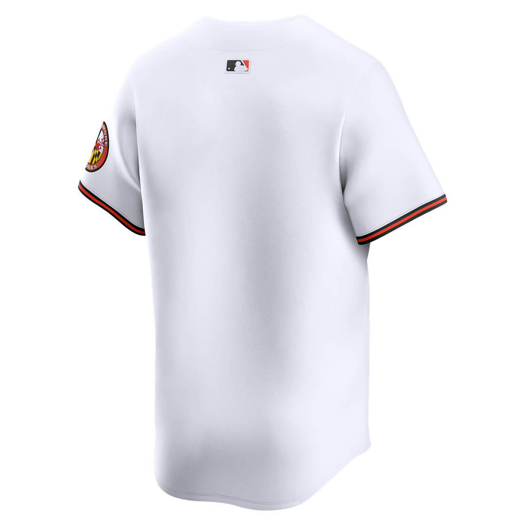 Men's Baltimore Orioles White Home Limited MLB Baseball Jersey - view 20