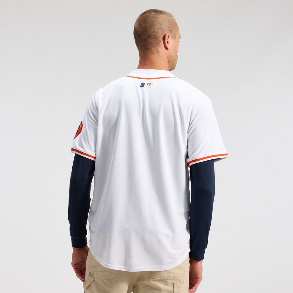 Men's Houston Astros Orange Alternate Limited MLB Baseball Jersey - view 9