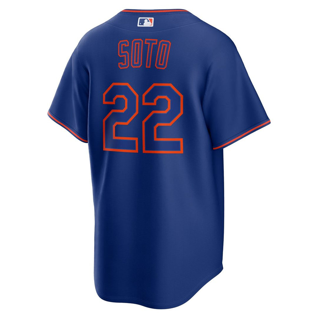 Men's New York Mets Juan Soto Royal Alternate Replica MLB Baseball Jersey - view 6