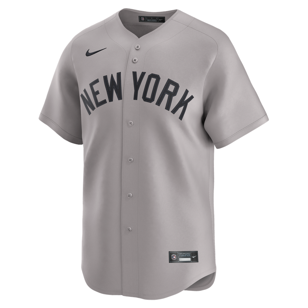 Men's New York Yankees Max Fried Gray Road Limited MLB Baseball Jersey - view 5