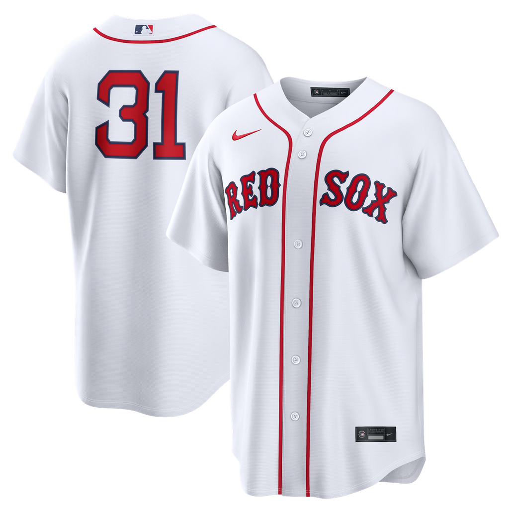 Men's Boston Red Sox Adley Rutschman White Home Replica MLB Baseball Jersey - view 1