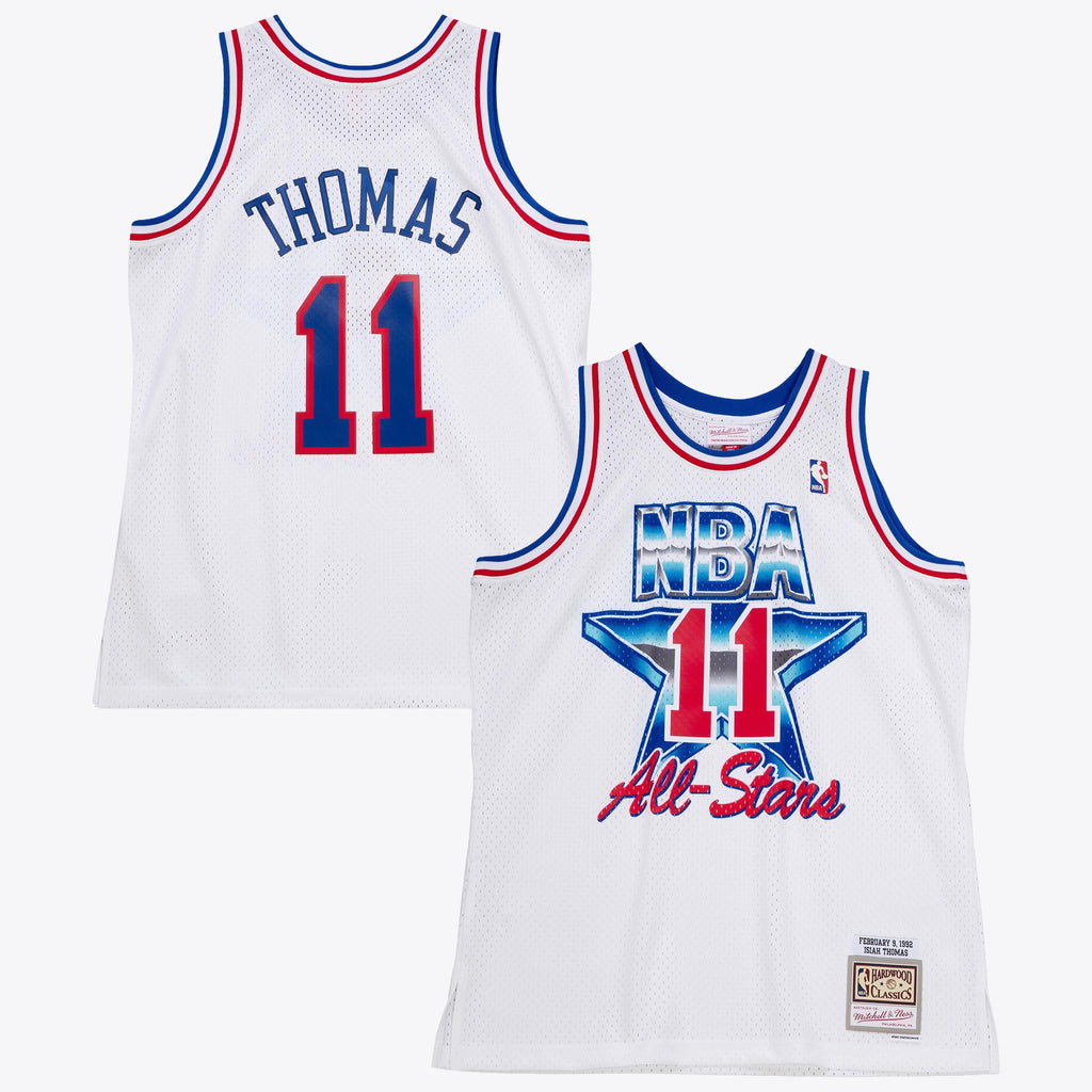 Men's NBA Isiah Thomas 1992 All-Star East Jersey - White - view 1