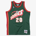 Men's Seattle Supersonics Swingman NBA Basketball Jersey Road Gary Payton 1995-96 - view 1