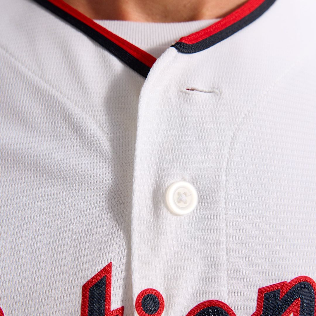 Men's Washington Nationals CJ Abrams White Home Replica MLB Baseball Jersey - view 14
