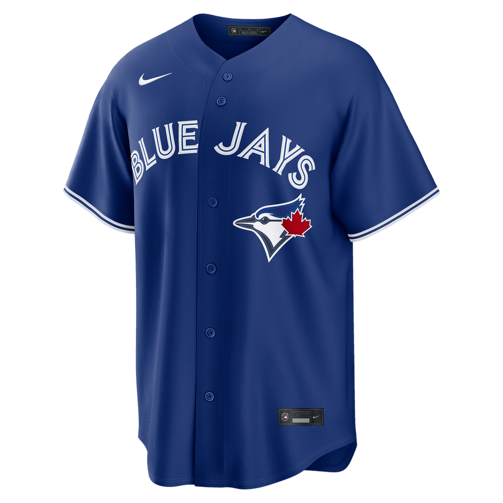 Men's Toronto Blue Jays Anthony Santander Royal Alternate Replica MLB Baseball Jersey - view 2