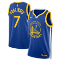 Unisex Kristaps Porziņģis Golden State Warriors Icon Edition Swingman NBA Basketball Jersey - Royal - view 1