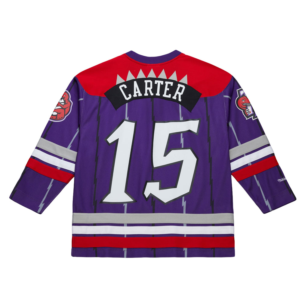 Unisex Unisex Vince Carter Purple Toronto Raptors Maxxed Out Fashion Hockey NBA Basketball Jersey - view 6