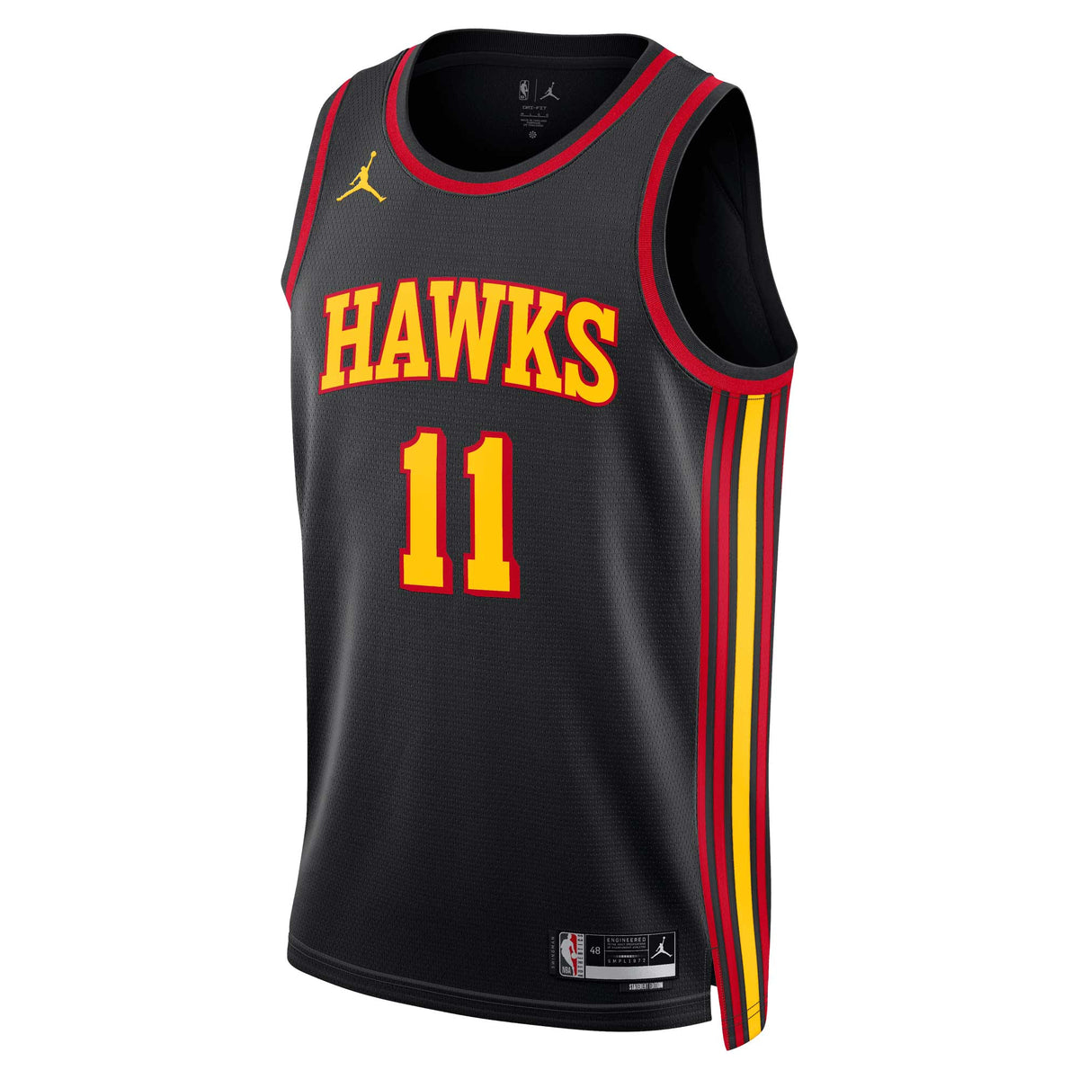 Unisex Atlanta Hawks Statement Edition Swingman NBA Basketball Jersey - Trae Young - view 3