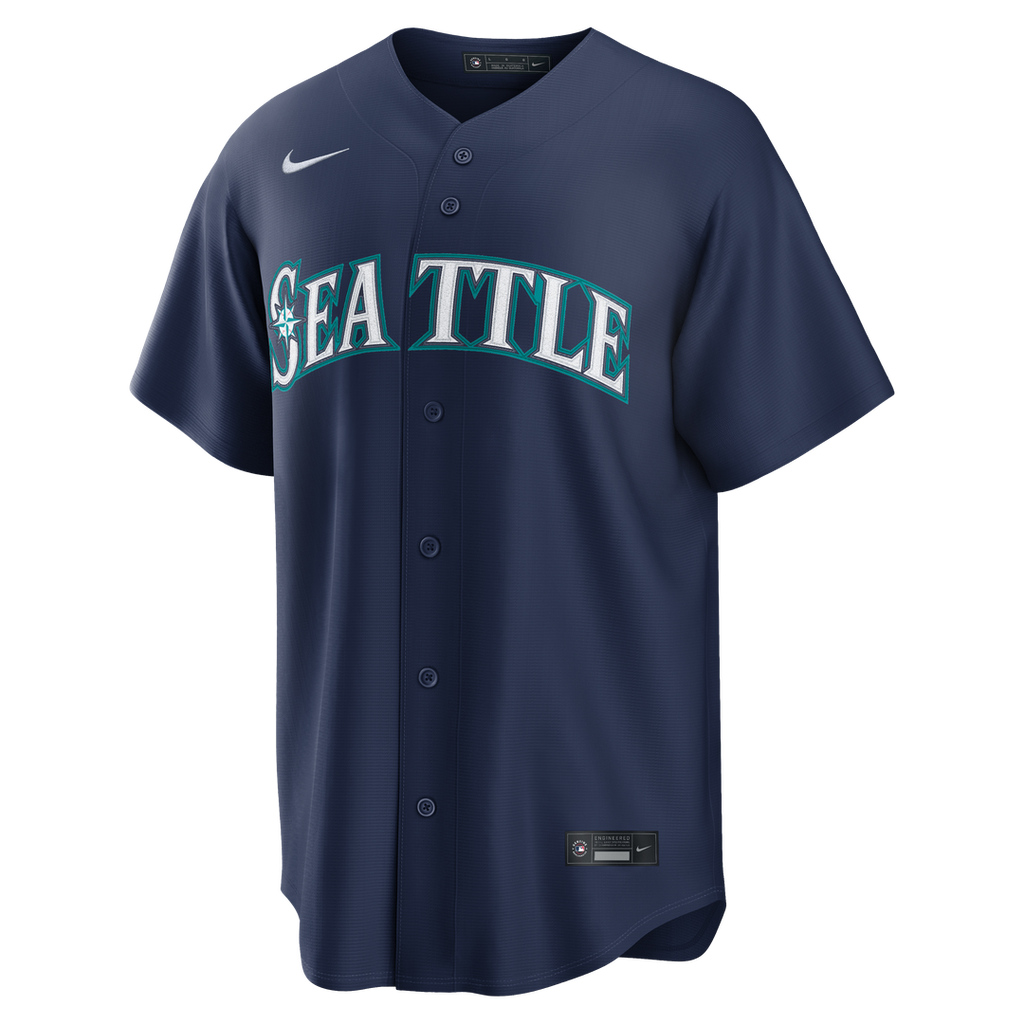 Men's Seattle Mariners Cal Raleigh Cream Alternate Replica MLB Baseball Jersey - view 11