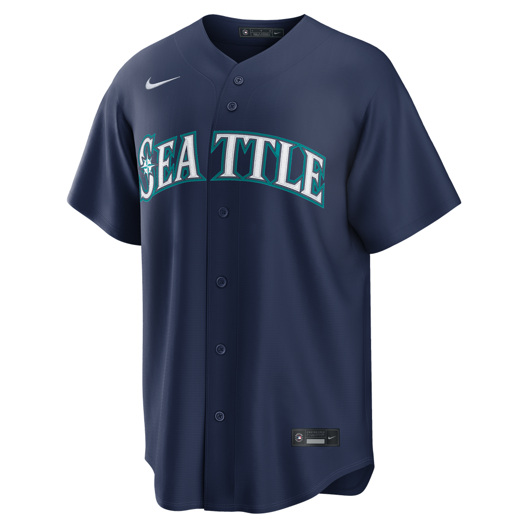 Men's Seattle Mariners Cal Raleigh Cream Alternate Replica MLB Baseball Jersey - view 11