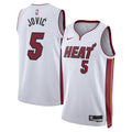 Unisex Nikola Jović Miami Heat Association Edition Swingman NBA Basketball Jersey - White - view 1