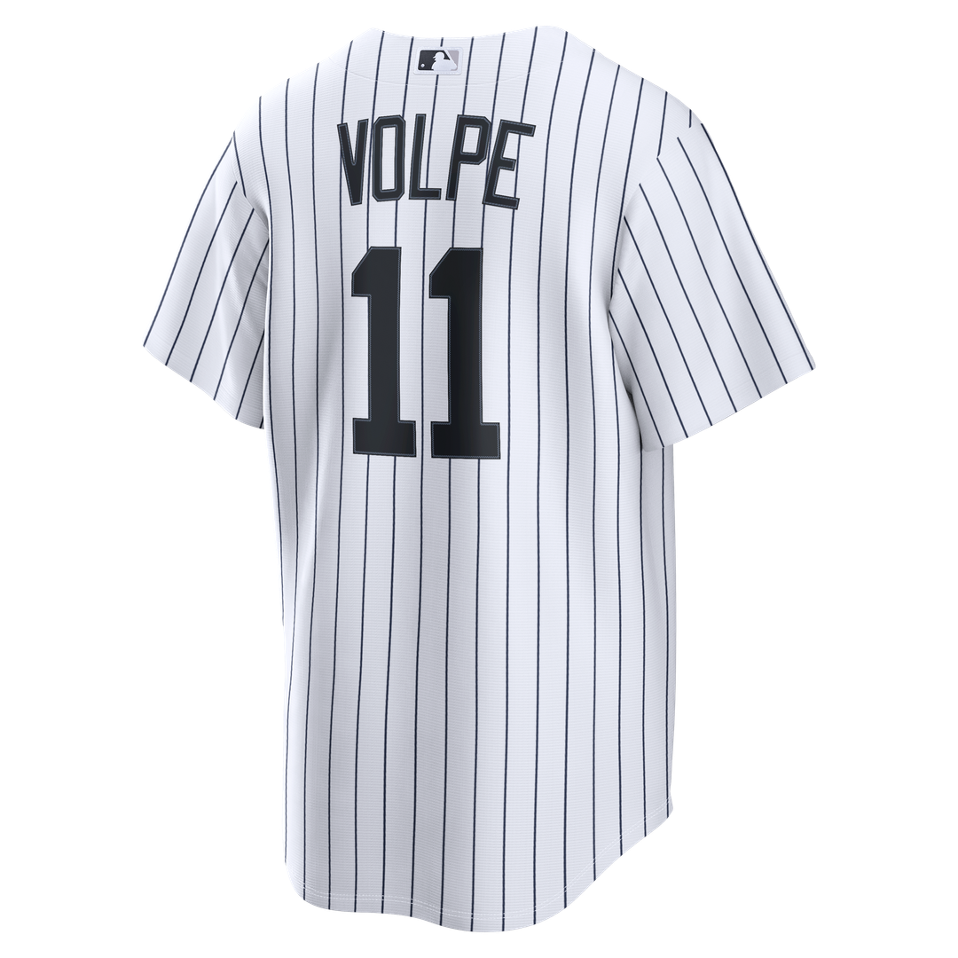 Men's New York Yankees Anthony Volpe White Home Replica MLB Baseball Jersey - view 3