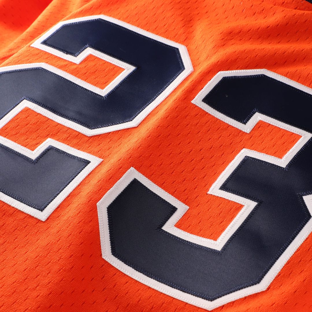 Men's Detroit Tigers Kirk Gibson Orange Cooperstown Collection Mesh Batting Practice Button-Up MLB Baseball Jersey - view 5