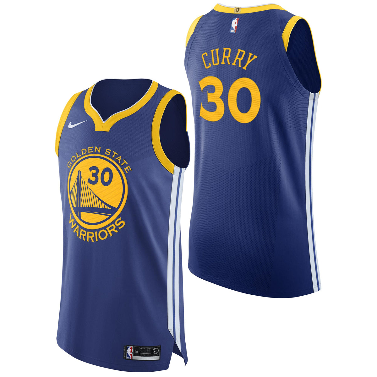 Men's Golden State Warriors Icon NBA Basketball Jersey - Stephen Curry - view 1