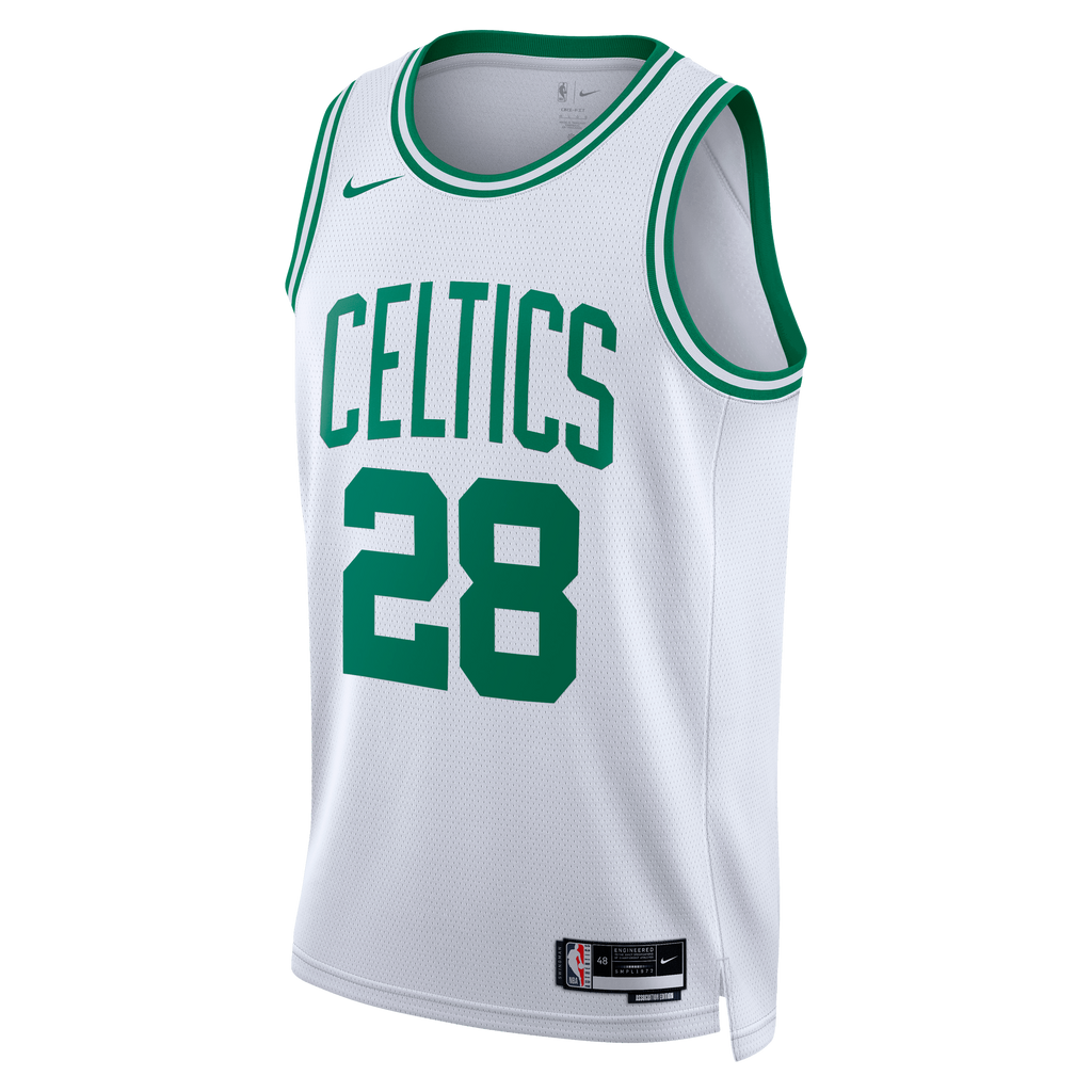 Unisex Hugo González Boston Celtics Association Edition Swingman NBA Basketball Jersey - White - view 3