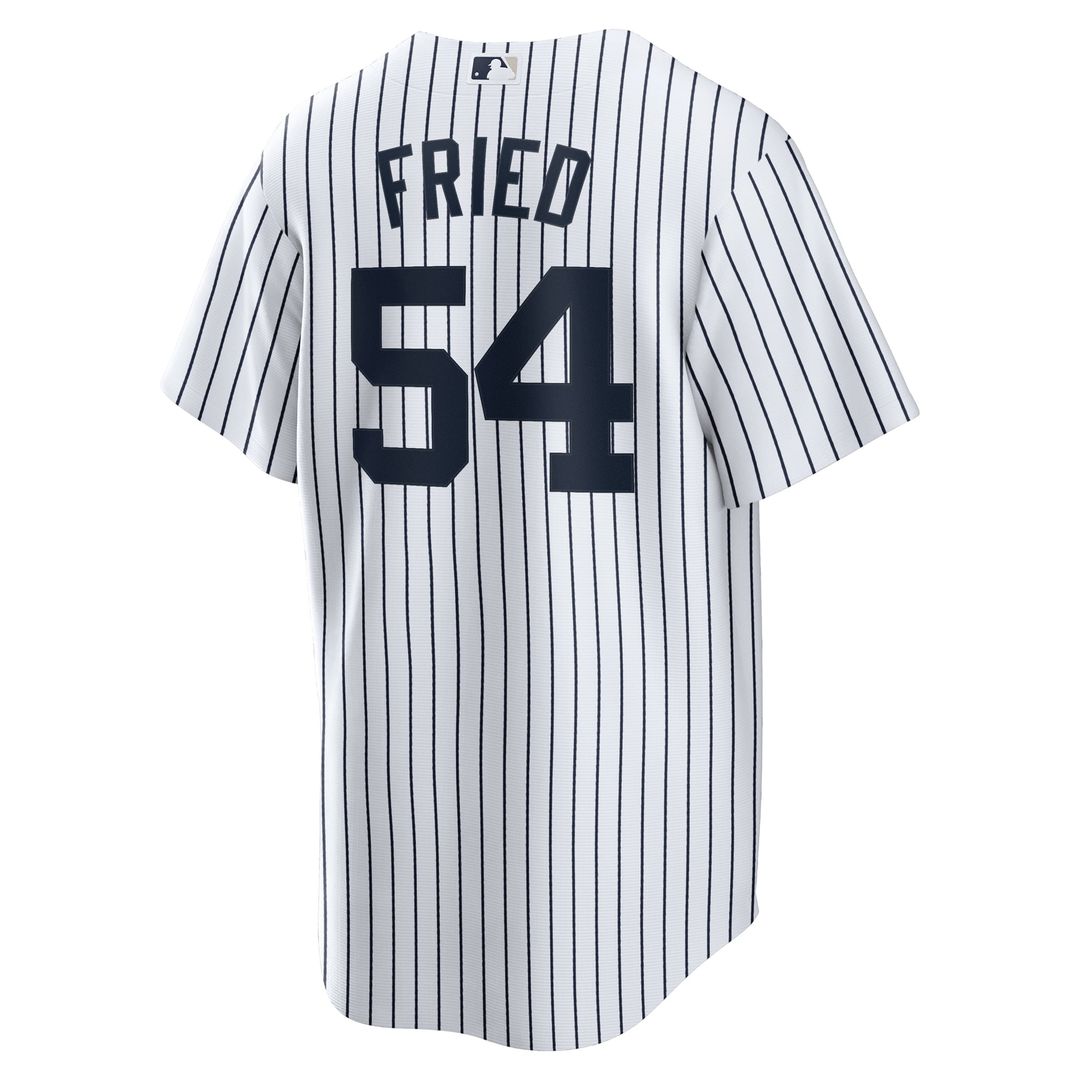 Men's New York Yankees Max Fried White Home Replica MLB Baseball Jersey - view 3