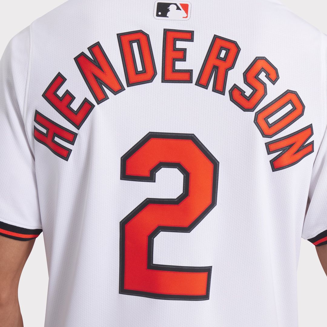 Men's Baltimore Orioles Gunnar Henderson Black Alternate Limited MLB Baseball Jersey - view 35