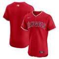 Men's Los Angeles Angels Red Alternate Elite MLB Baseball Jersey - view 4