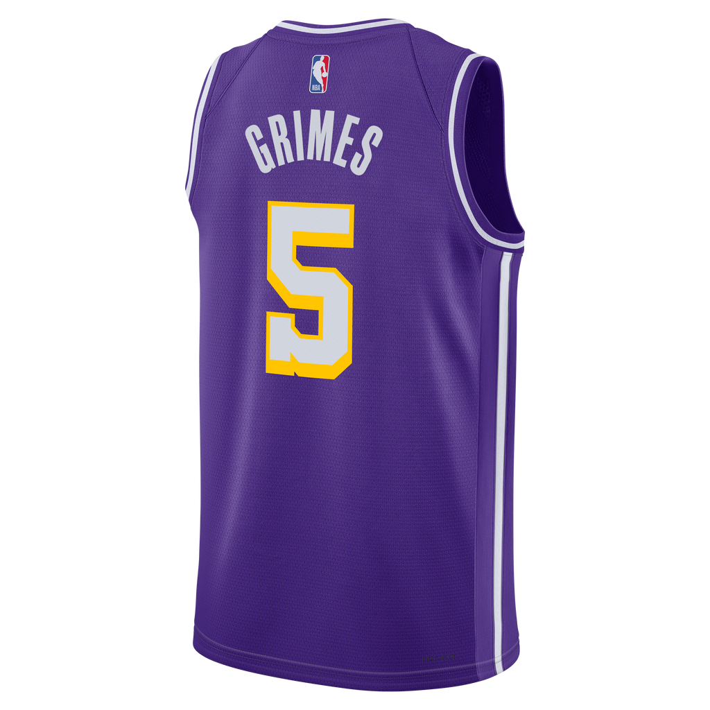 Unisex Quentin Grimes Los Angeles Lakers Statement Edition NBA Basketball Jersey - Purple - view 4