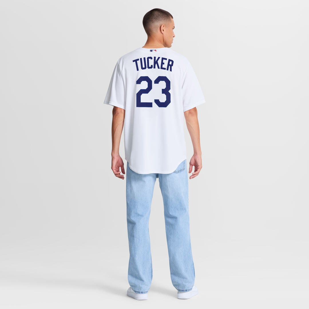 Men's Los Angeles Dodgers Kyle Tucker White Home Replica MLB Baseball Jersey - view 5
