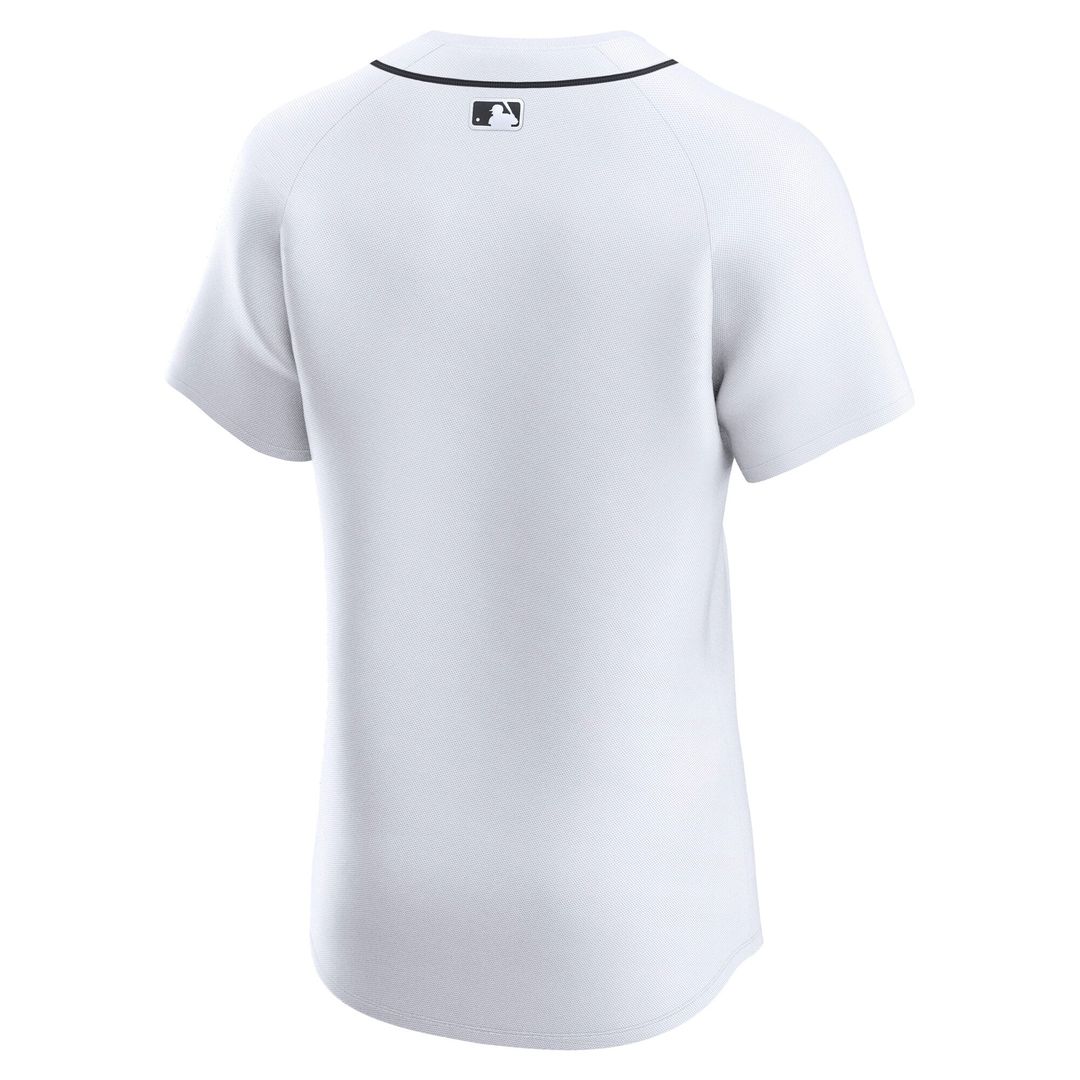 Men's Detroit Tigers White Home Elite MLB Baseball Jersey - view 6
