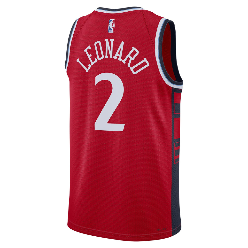 Unisex Los Angeles Clippers Statement Edition Swingman NBA Basketball Jersey - Kawhi Leonard - view 4