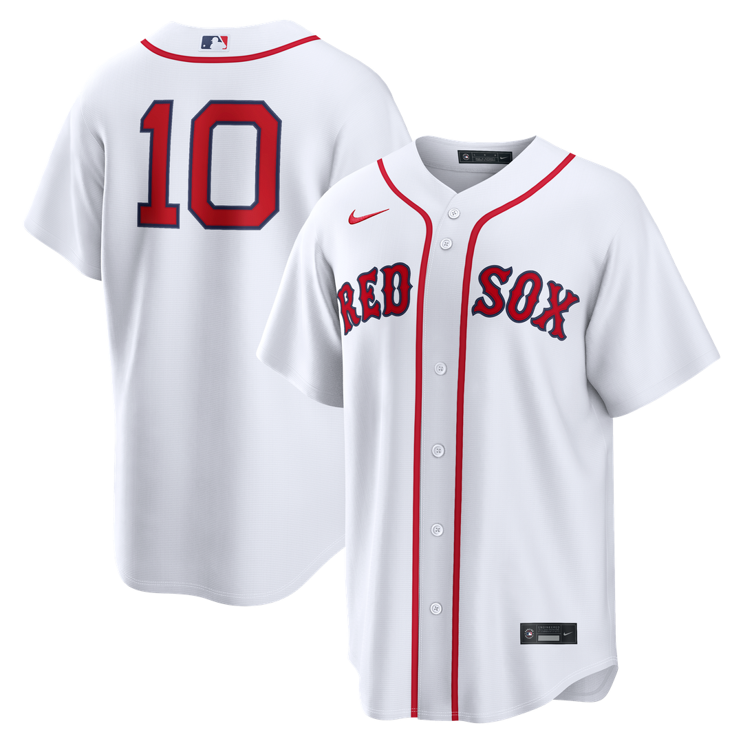 Men's Boston Red Sox Trevor Story White Home Replica MLB Baseball Jersey - view 1