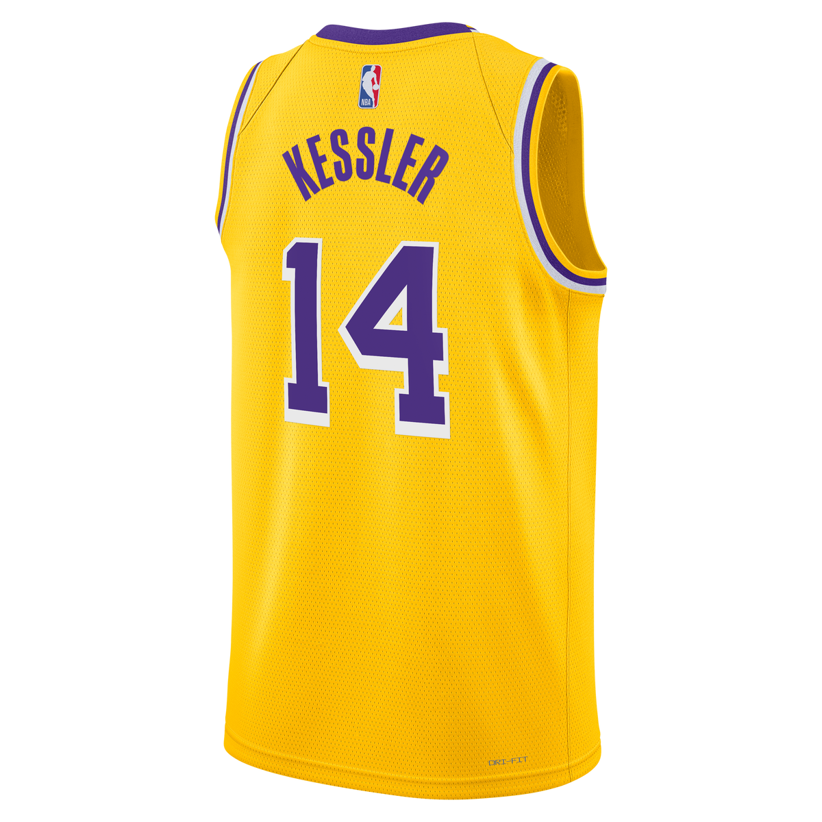 Unisex Walker Kessler Los Angeles Lakers Icon Edition Swingman NBA Basketball Jersey - Gold - view 4