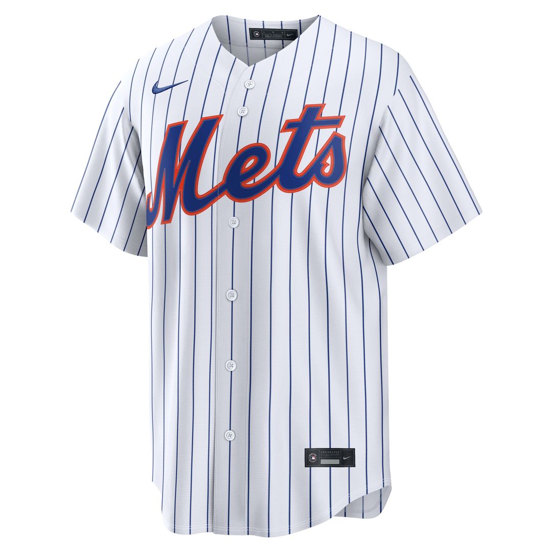 Men's New York Mets Sean Manaea White Home Replica MLB Baseball Jersey - view 2