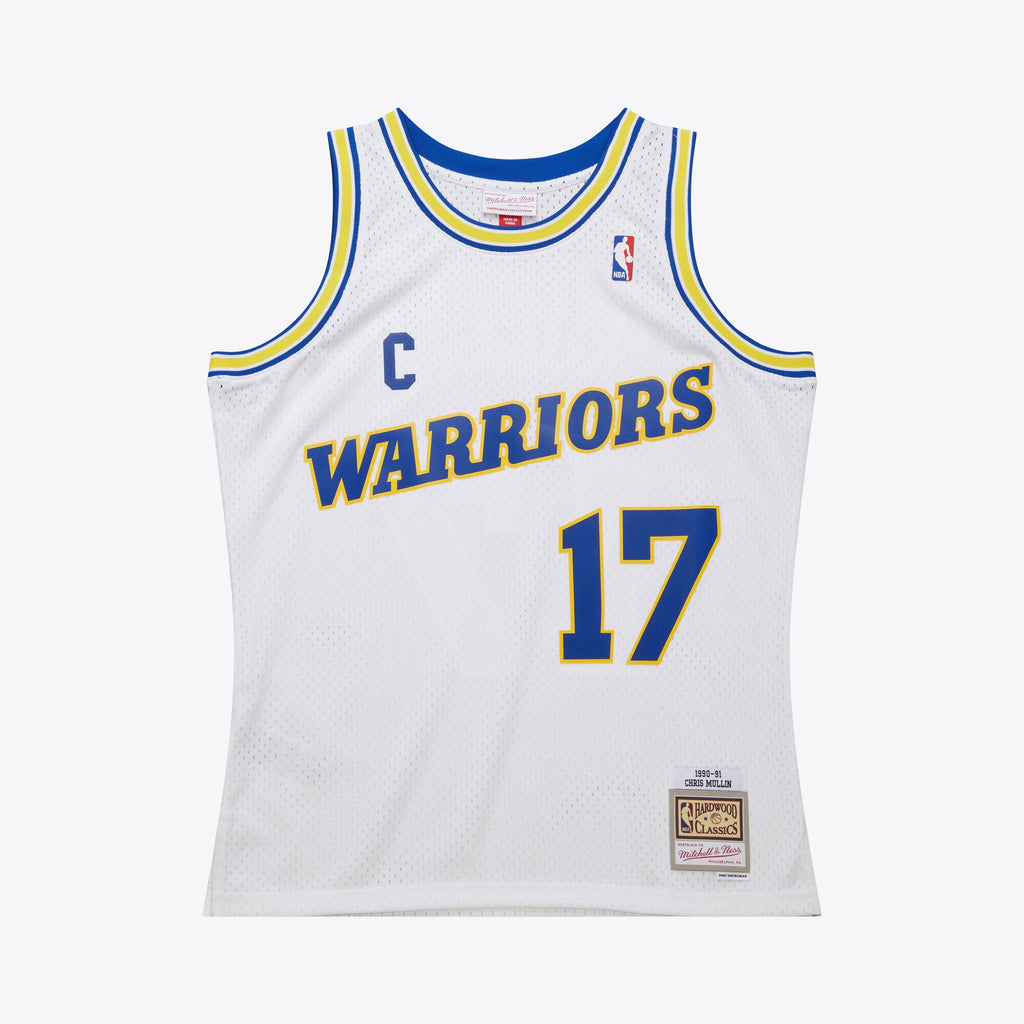 Men's Golden State Warriors Swingman NBA Basketball Jersey 1990 Chris Mullin - view 1
