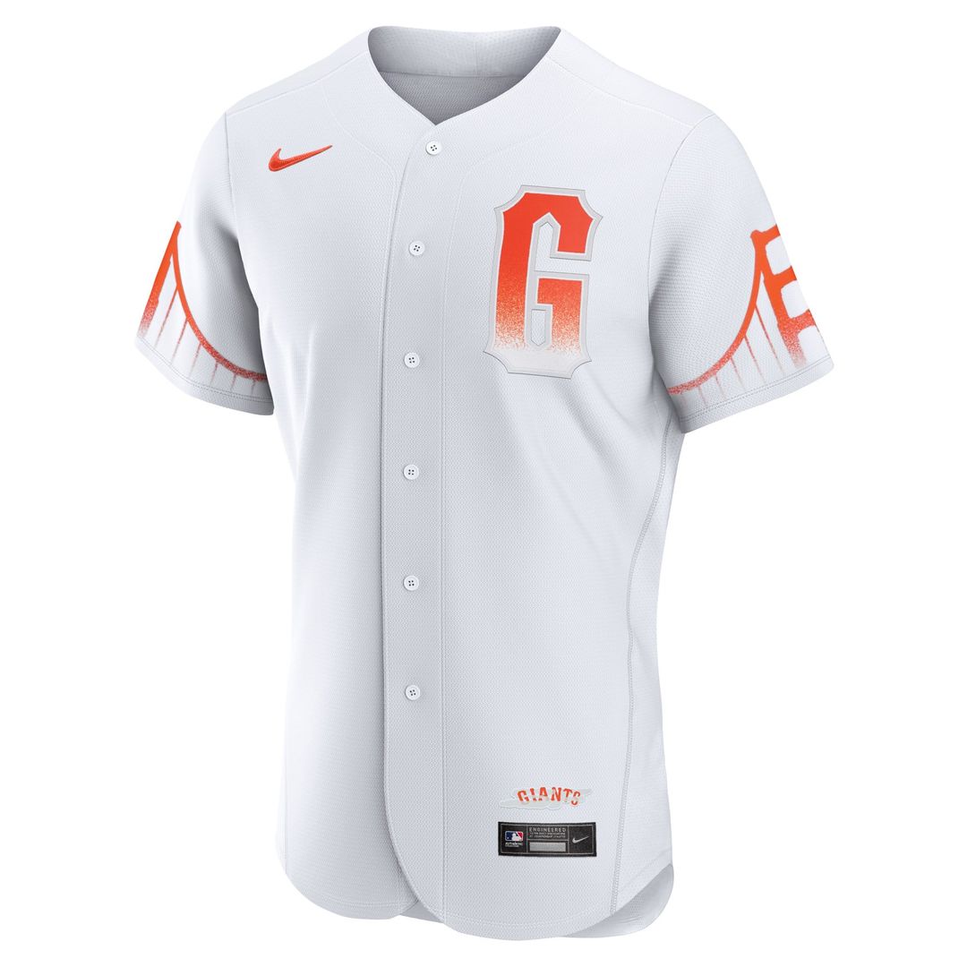 Men's San Francisco Giants White City Connect MLB Baseball Jersey - view 2