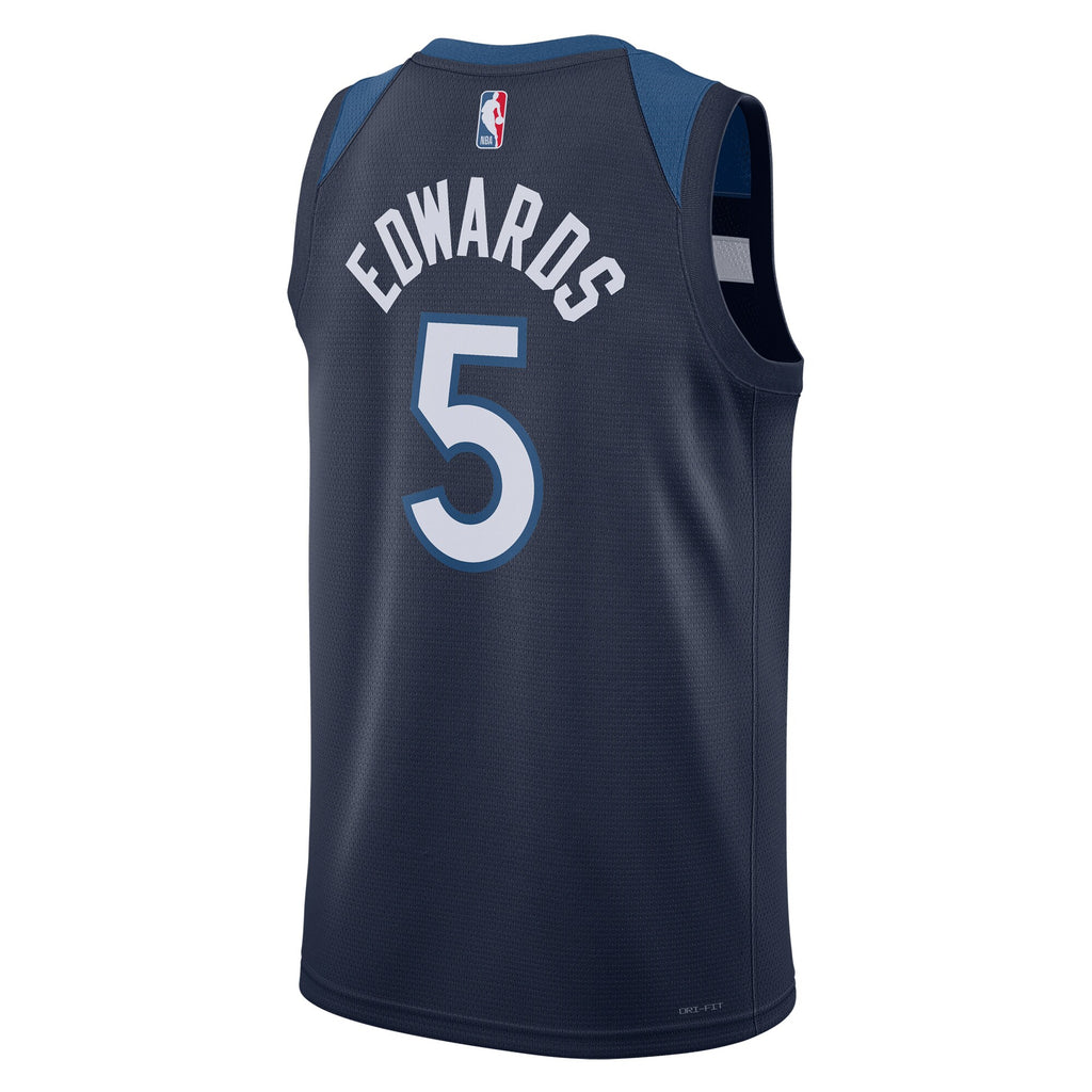Unisex Minnesota Timberwolves Replica Icon Swingman NBA Basketball Jersey - view 4