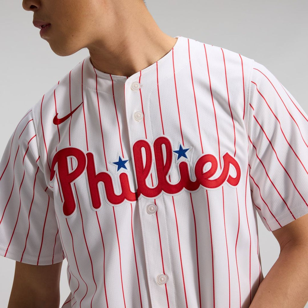 Men's Philadelphia Phillies J.T. Realmuto White Home Limited MLB Baseball Jersey - view 10