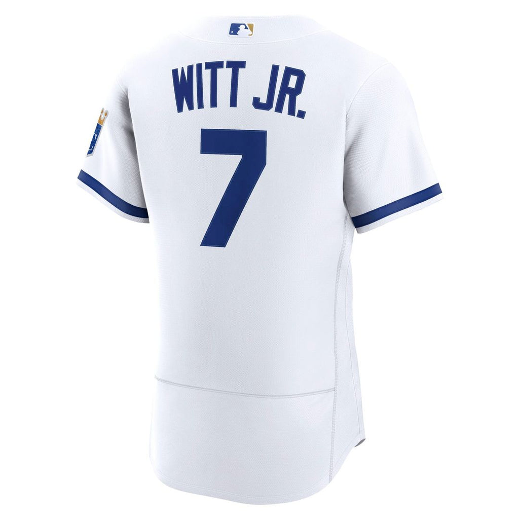 Men's Kansas City Royals Bobby Witt Jr. White MLB Baseball Jersey - view 3