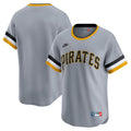 Men's Pittsburgh Pirates Gray Cooperstown Collection Limited MLB Baseball Jersey - view 1