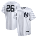Men's New York Yankees Luis García Jr. White Home Replica MLB Baseball Jersey - view 1