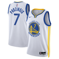 Unisex Kristaps Porziņģis Golden State Warriors Association Edition Swingman NBA Basketball Jersey - White - view 1