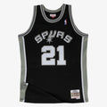 Men's San Antonio Spurs Swingman NBA Basketball Jersey Road Tim Duncan 1998-99 - view 1