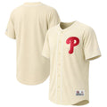 Men's Philadelphia Phillies Cream Fashion MLB Baseball Jersey - view 1