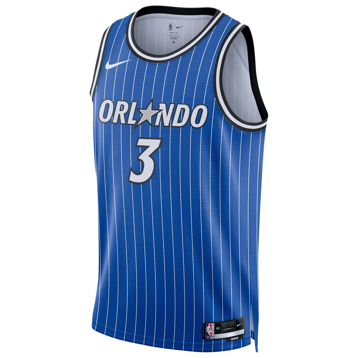 Unisex Desmond Bane Orlando Magic Replica Icon Edition Swingman NBA Basketball Jersey - Blue - view 3