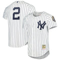 Men's New York Yankees Derek Jeter White Cooperstown Collection MLB Baseball Jersey - view 1