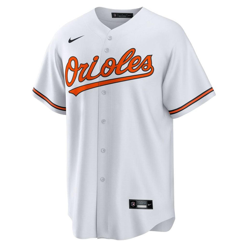 Men's Baltimore Orioles Gunnar Henderson White Home Replica MLB Baseball Jersey - view 2
