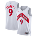 Unisex RJ Barrett Toronto Raptors Association Edition Swingman NBA Basketball Jersey - White - view 1