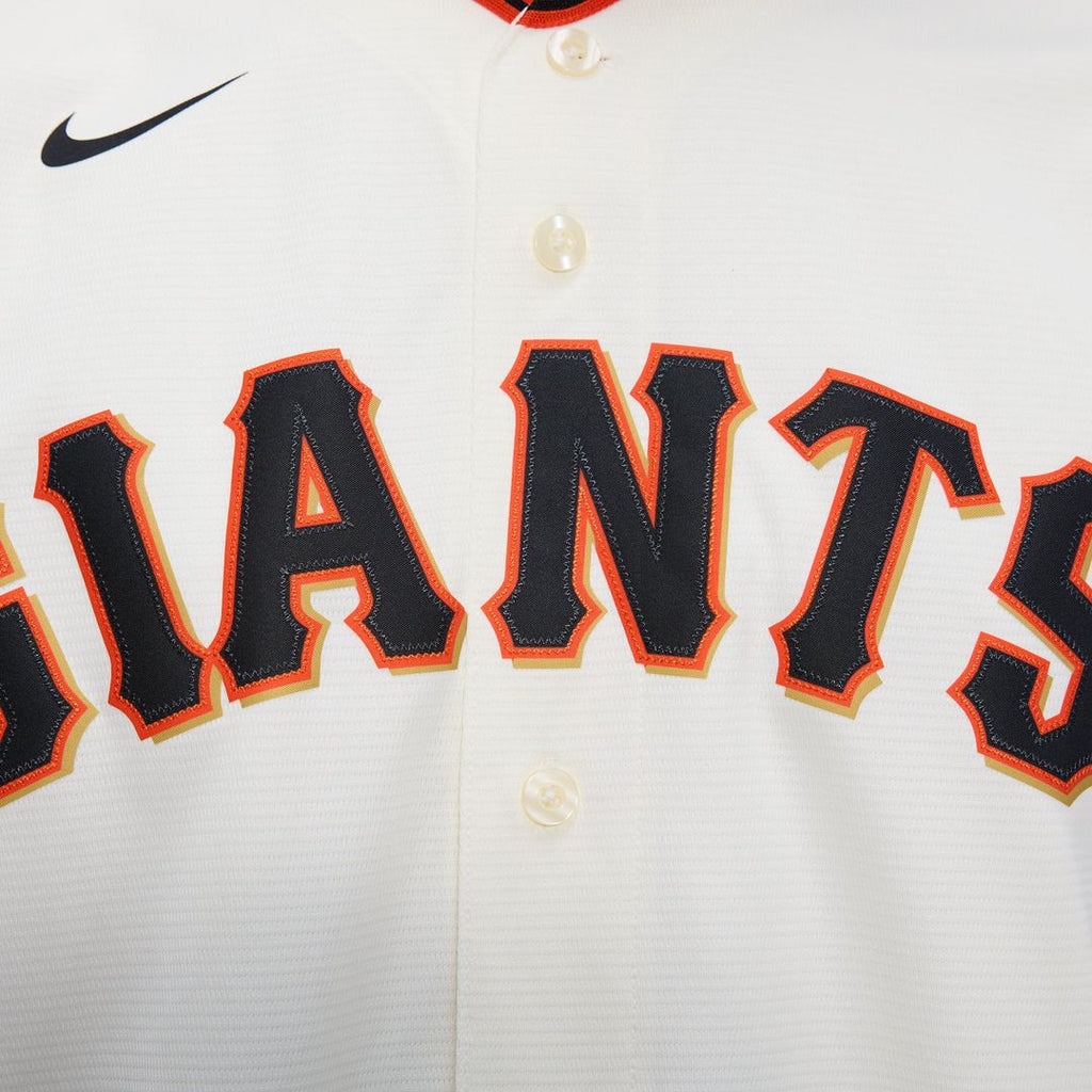 Men's San Francisco Giants Cream Home Replica MLB Baseball Jersey - view 8