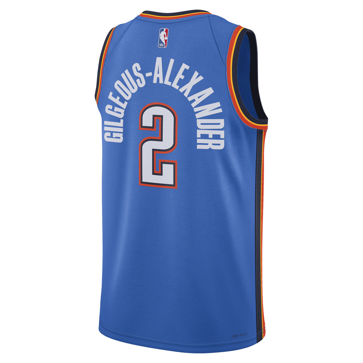 Unisex Oklahoma City Thunder Replica Icon Swingman NBA Basketball Jersey - Gilgeous-Alexander - view 4