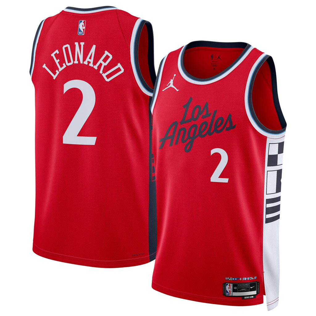Unisex Los Angeles Clippers Statement Edition Swingman NBA Basketball Jersey - Kawhi Leonard - view 2